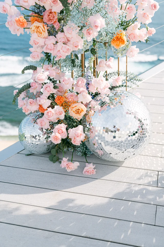 Florals arranged for an event